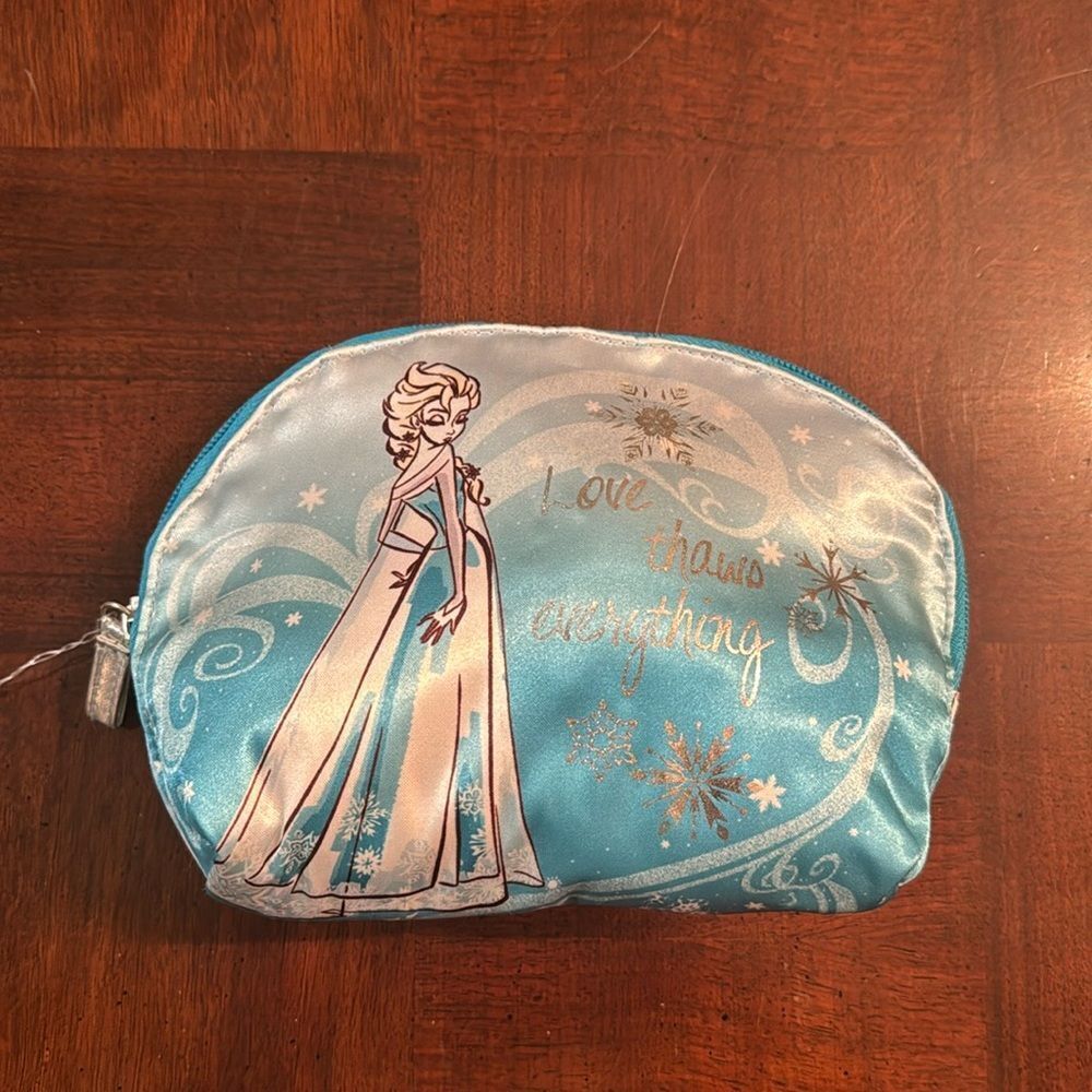 Disney Frozen Elsa London Soho New York Makeup Cosmetic Pencil Case